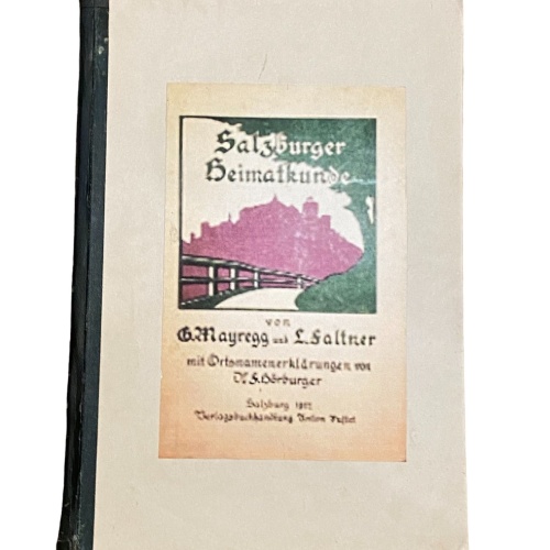 2668 Georg Mayregg SALZBURGER HEIMATKUNDE HC +Abb Pustet Verlag