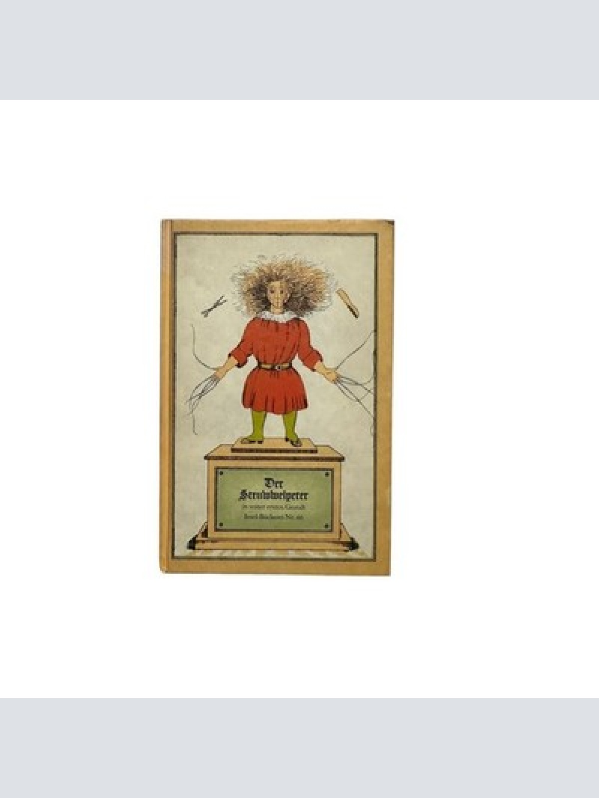 4668 Heinrich Hoffmann DER STRUWWELPETER ODER LUSTIGE GESCHICHTEN UND DROLLIGE B