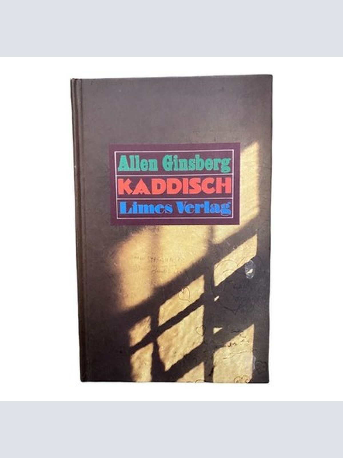 1120 Allen Ginsberg KADDISCH. GEDICHTE. ENGLISCH UND DEUTSCH HC