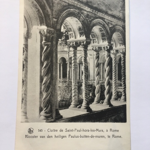 Klooster van den heiligem Paulus- buiten- de- muren, te Rome 85015 RE