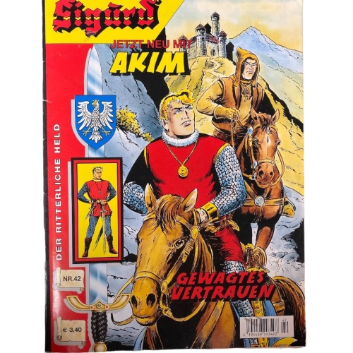 SIGURD NR 42: GEWAGTES VERTRAUEN Jetzt neu mit AKIM 2004 +Abb