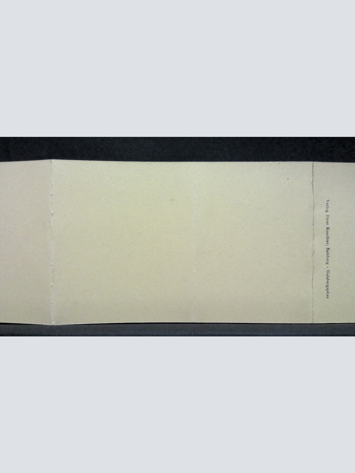 Porträtkarte Aussicht von Gaisbergspitze gegen Westen JW165823