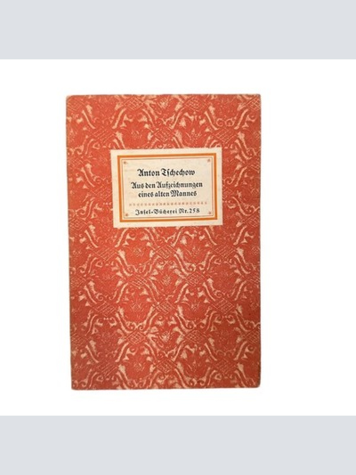 6801 Anton Tschechow AUS DEN AUFZEICHNUNGEN EINES ALTEN MANNES