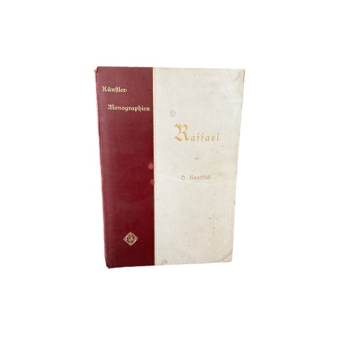 6291 Knackfuß RAFFAEL KÜNSTLER-MONOGRAPHIEN +128 ABB. V. GEMÄLDEN U. ZEICHNUNGEN