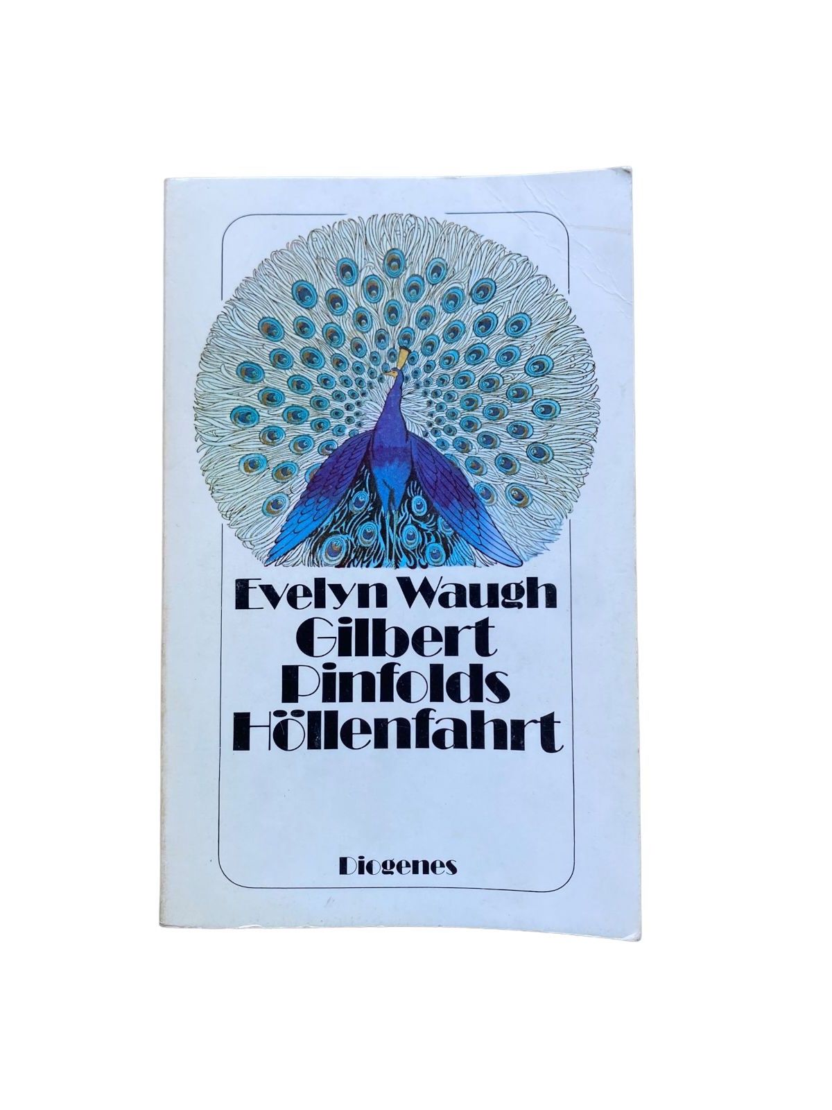 Evelyn Waugh GILBERT PINFOLDS HÖLLENFAHRT e. Genrebild +Abb DIOGENES