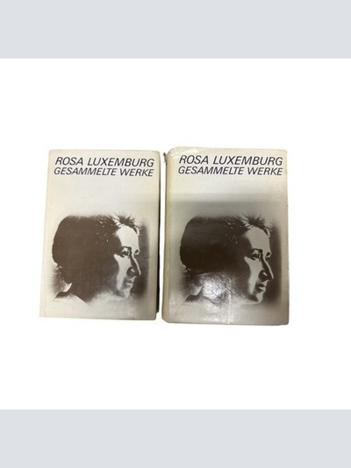 4893 Rosa Luxemburg GESAMMELTE WERKE BD.1.1. UND BD.1.2.: 1893-1905 HC