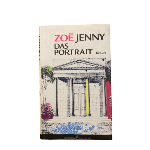 3757 Zoë Jenny DAS PORTRAIT: ROMAN HC Frankfurter Verlagsanstalt