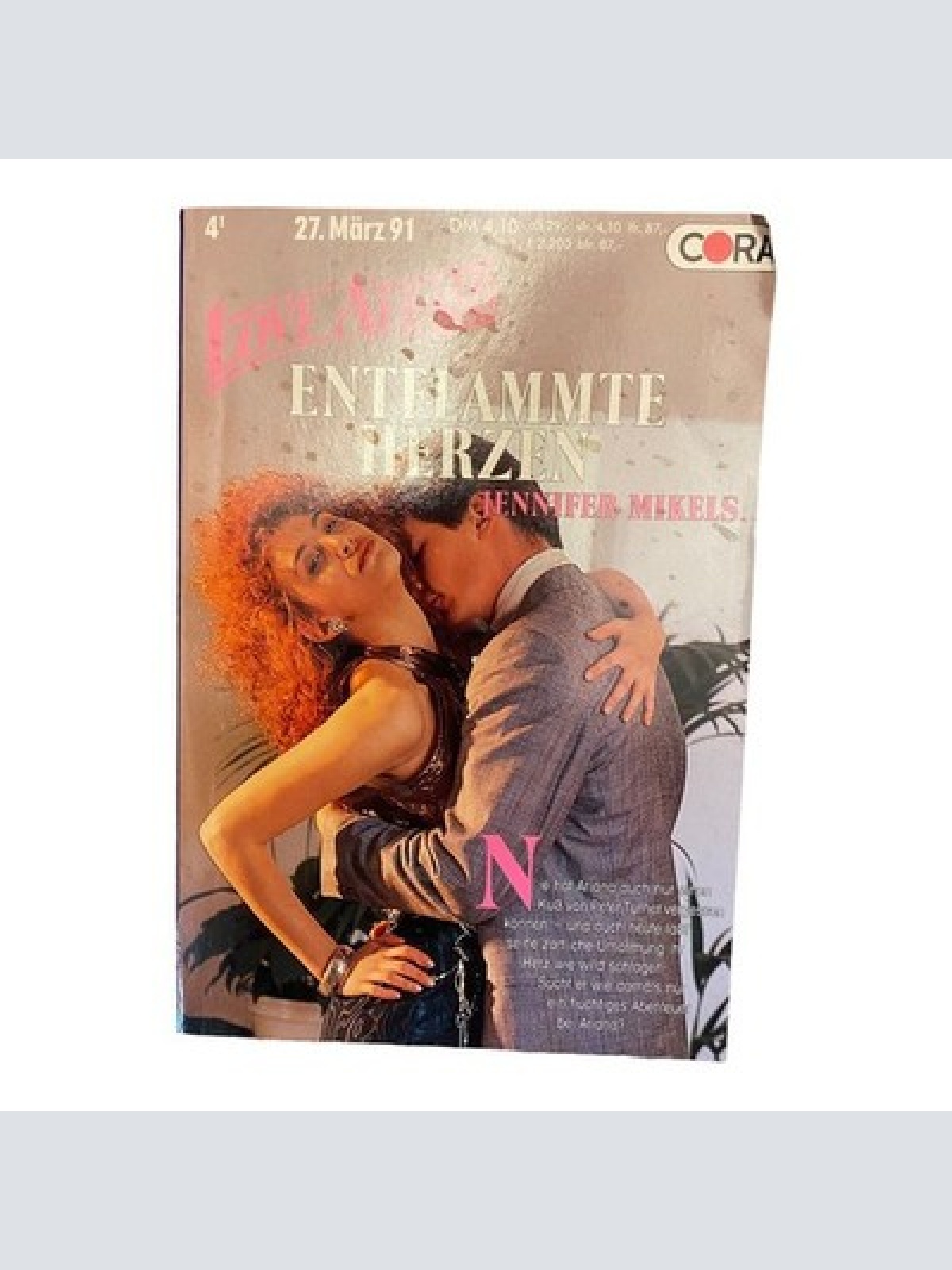 825 Jennifer Mikels LOVE AFFAIR - ENTFLAMMTE HERZEN ROMAN