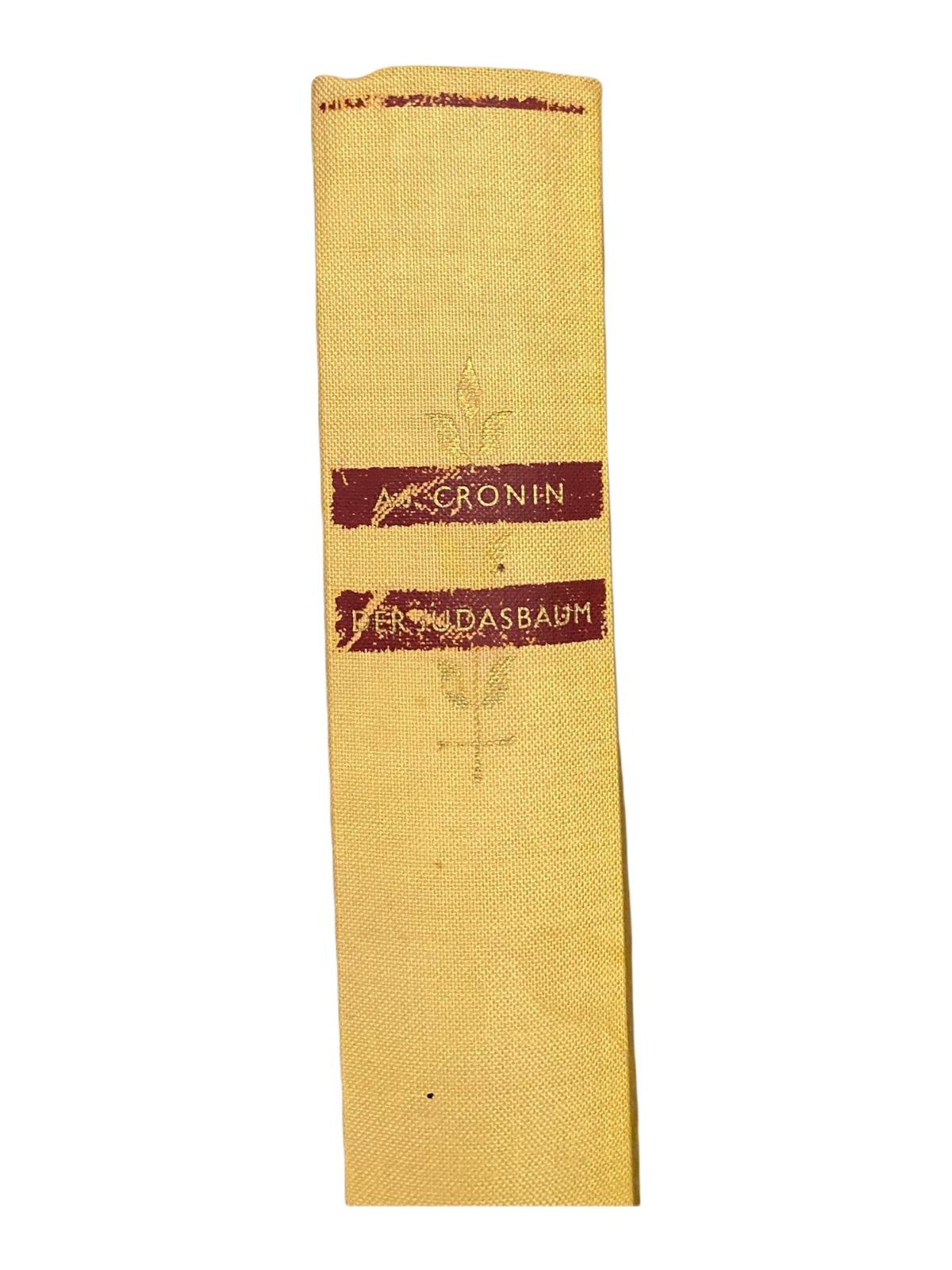 1304 A. J. Cronin DER JUDASBAUM HC ROMAN HISTORISCHER