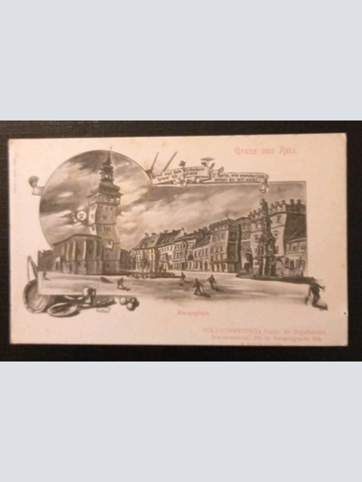 Retz Hauptplatz Gr 8379 K