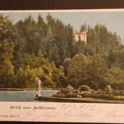 Salzburg Hellbrunn Monatschlösschen 600340A gr K