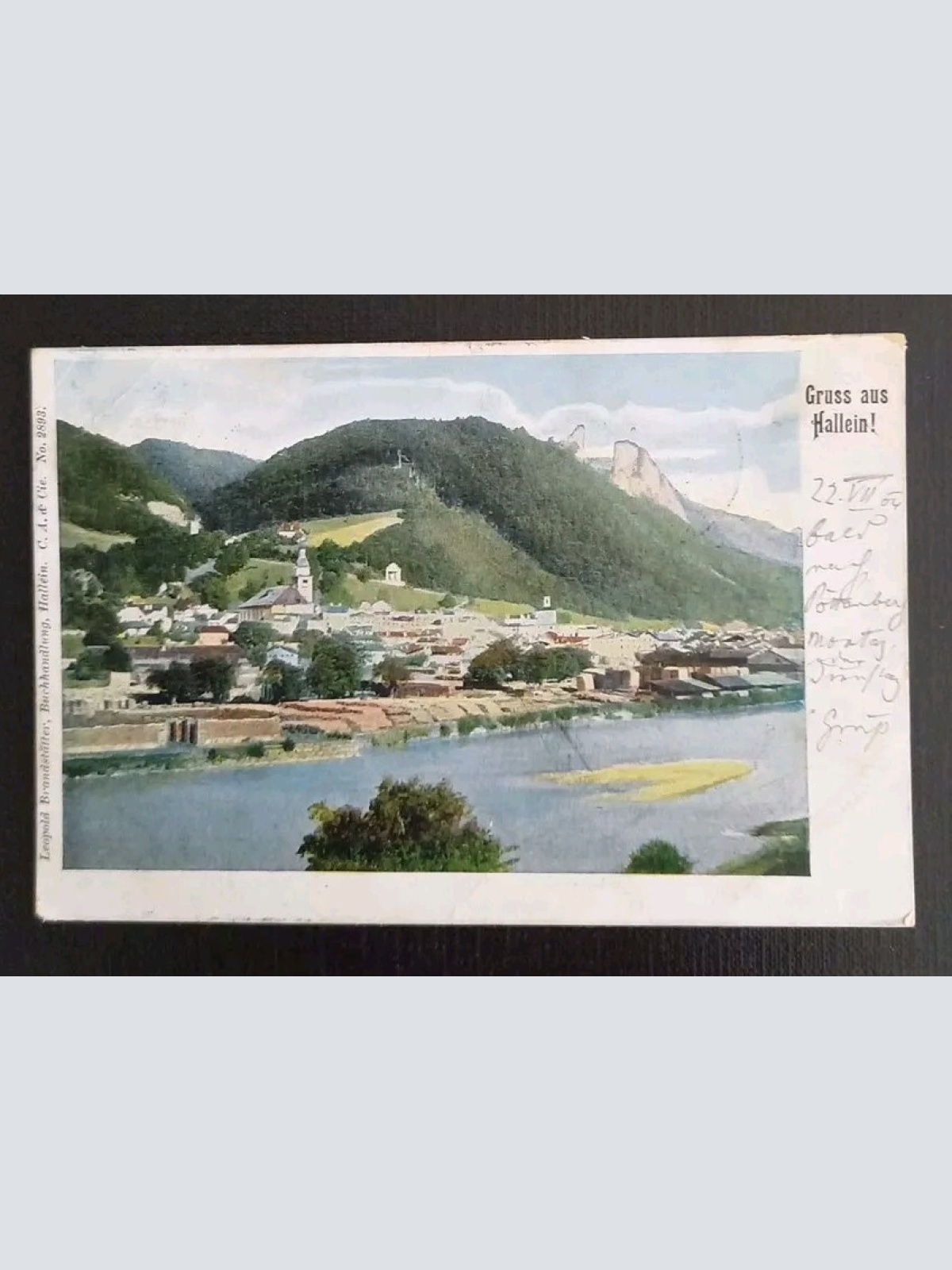 Salzburg Hallein Mit Barmsteine 600338A gr K