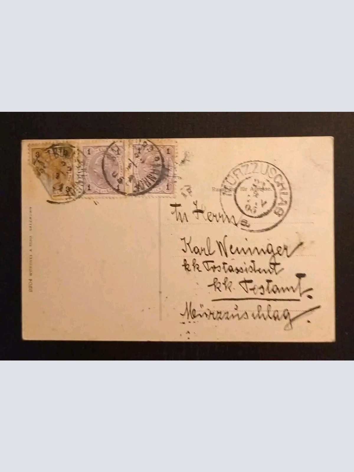 Salzburg Festung Mann Haus Bach 600388 gr K