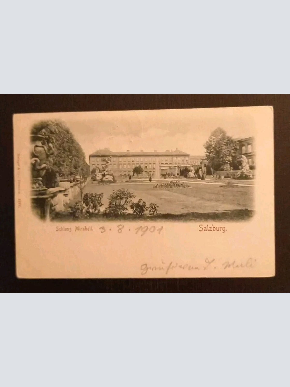 Salzburg Schloss Mirabell 600360A gr K