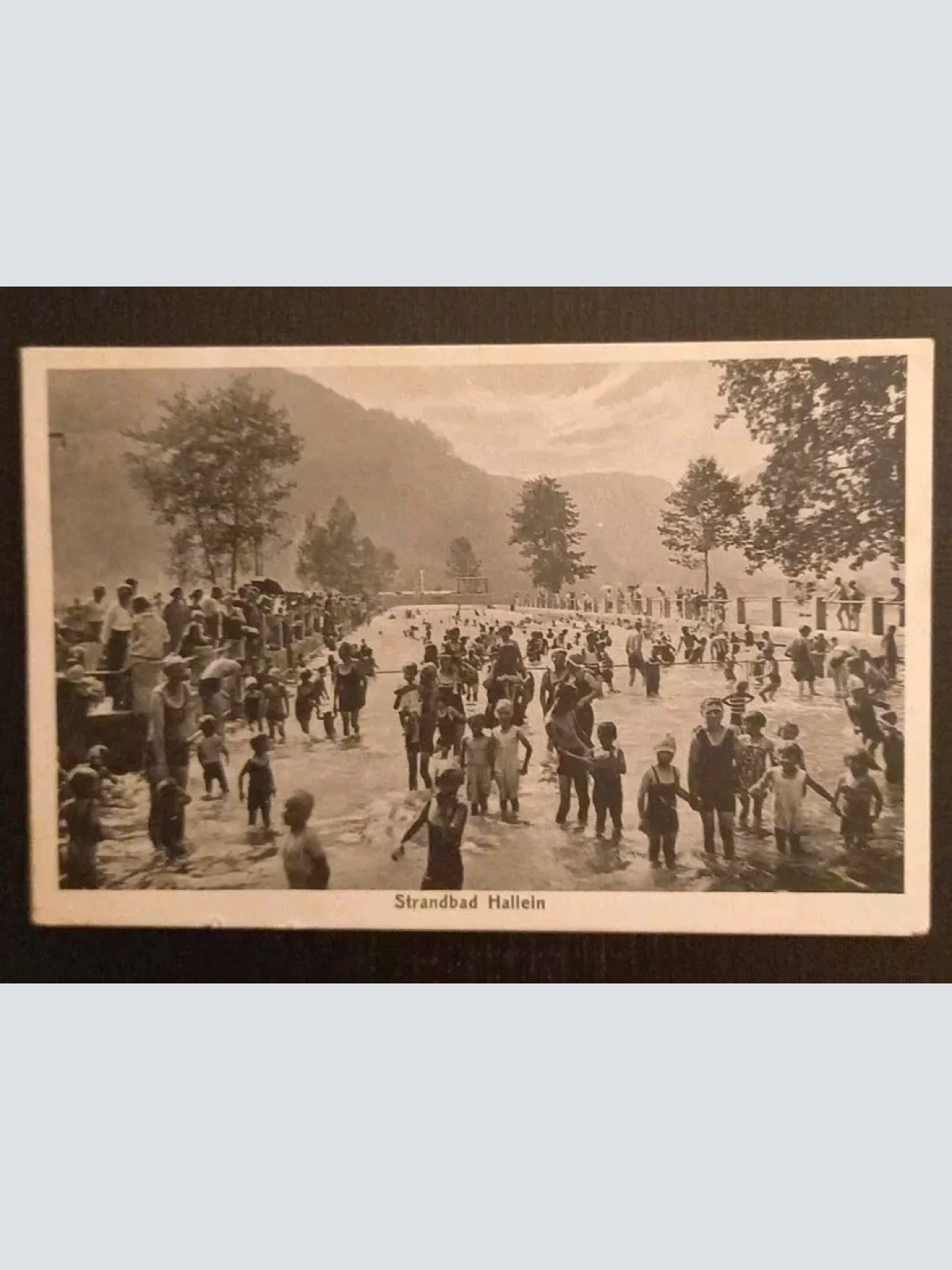 Salzburg Strandbad Hallein 600334A gr K