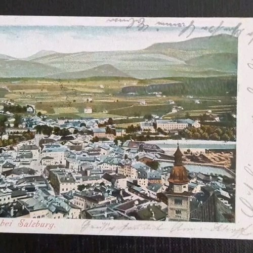 Salzburg Hallein Altstadt 600333A gr K