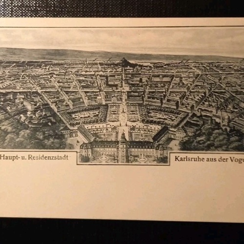 Karlsruhe Aus Der Vogelschau 180210 H Gr