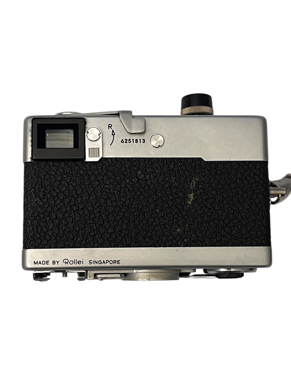 Fotoapparat Rollei Silber w. Tessar 3.5/40mm 1966-1974      R0122