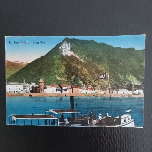 St.Goarshausen, Burg Katz 400415 gr F