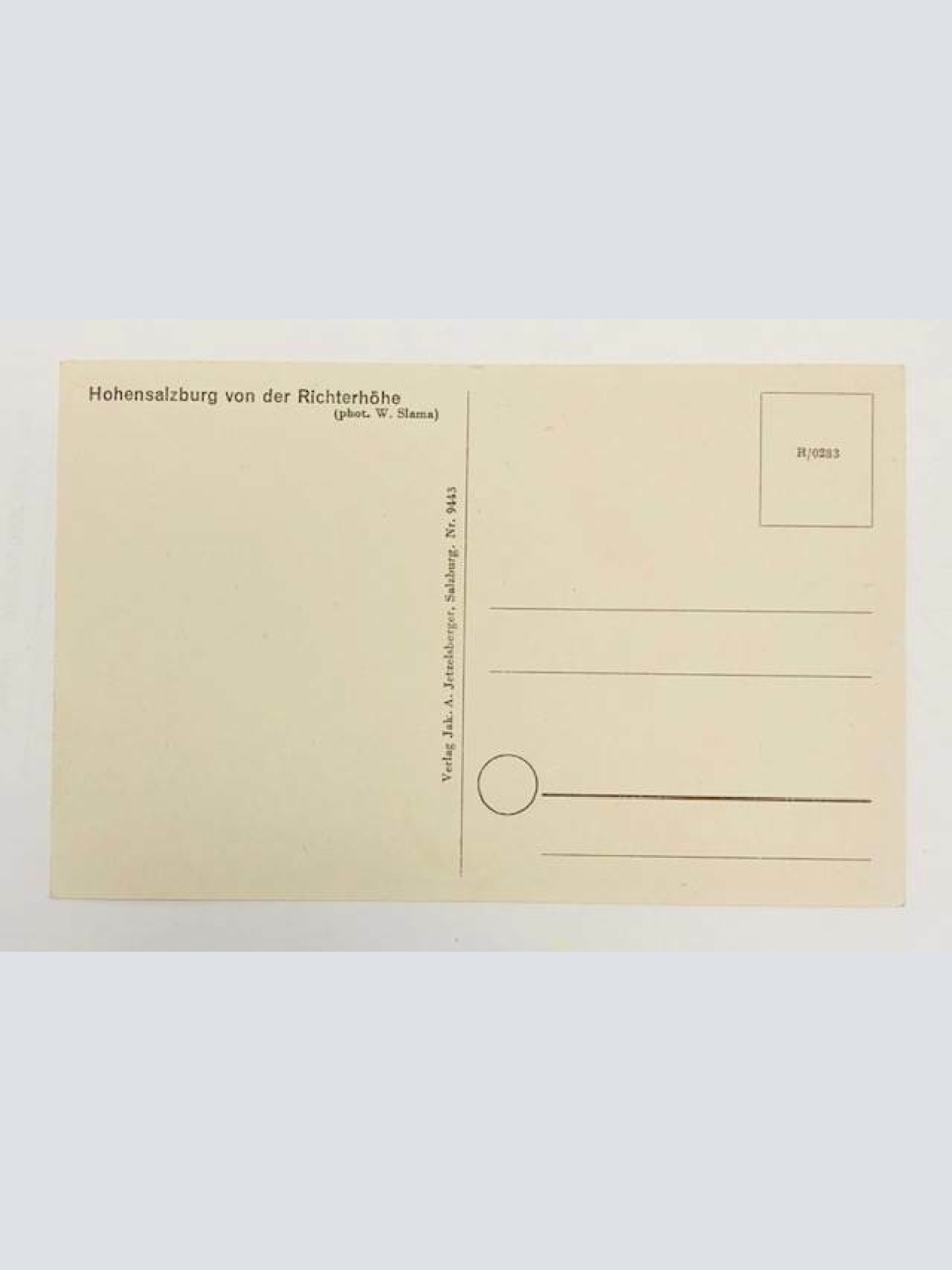 Salzburg Hohensalzburg von der Richterhöhe 60007