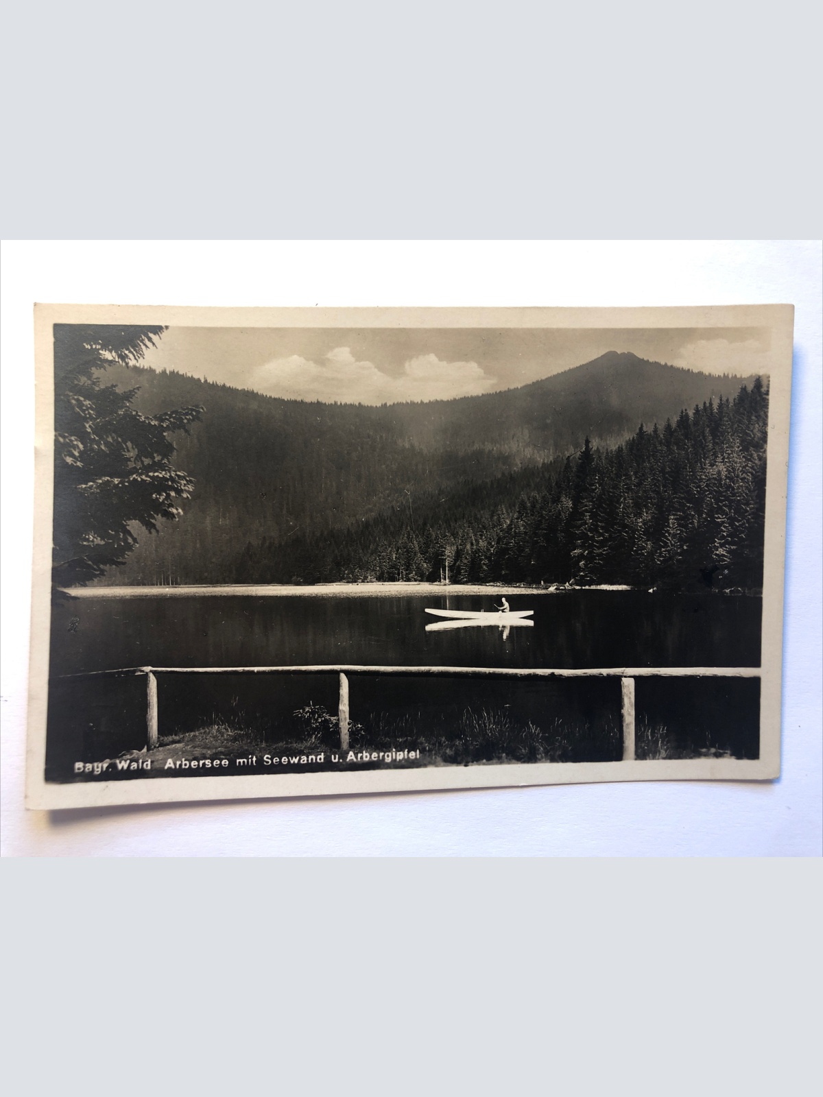 Bayr. Wald Arbersee mit Seewand u. Arbergipfel. 20032