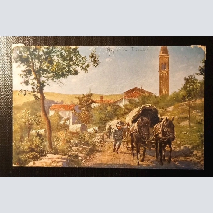 Kriegsschauplatz Im Karstgebiet 170047 H Gr