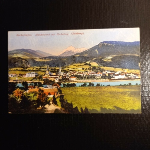 Bischofshofen Mandelwand mit Hochkönig 410261 gr