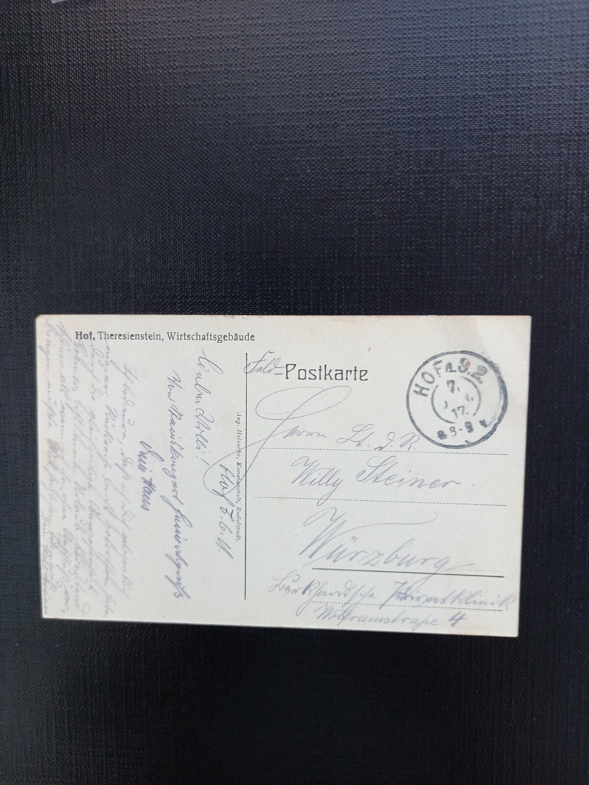 Hof, Theresienstein, Wirtschaftsgebäude 402874 gr F