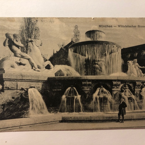 München- Wittelsbacher Brunnen. 20332