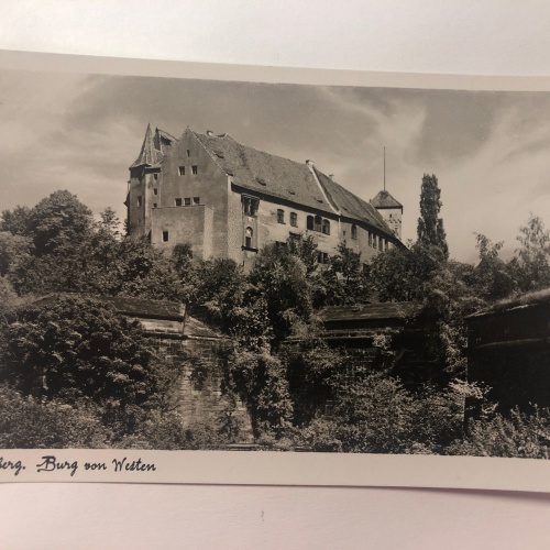 Nürnberg. Burg von Westen. 20346