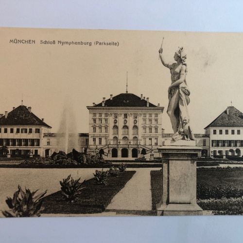 München Schloß Nymphenburg (Parkseite). 20406