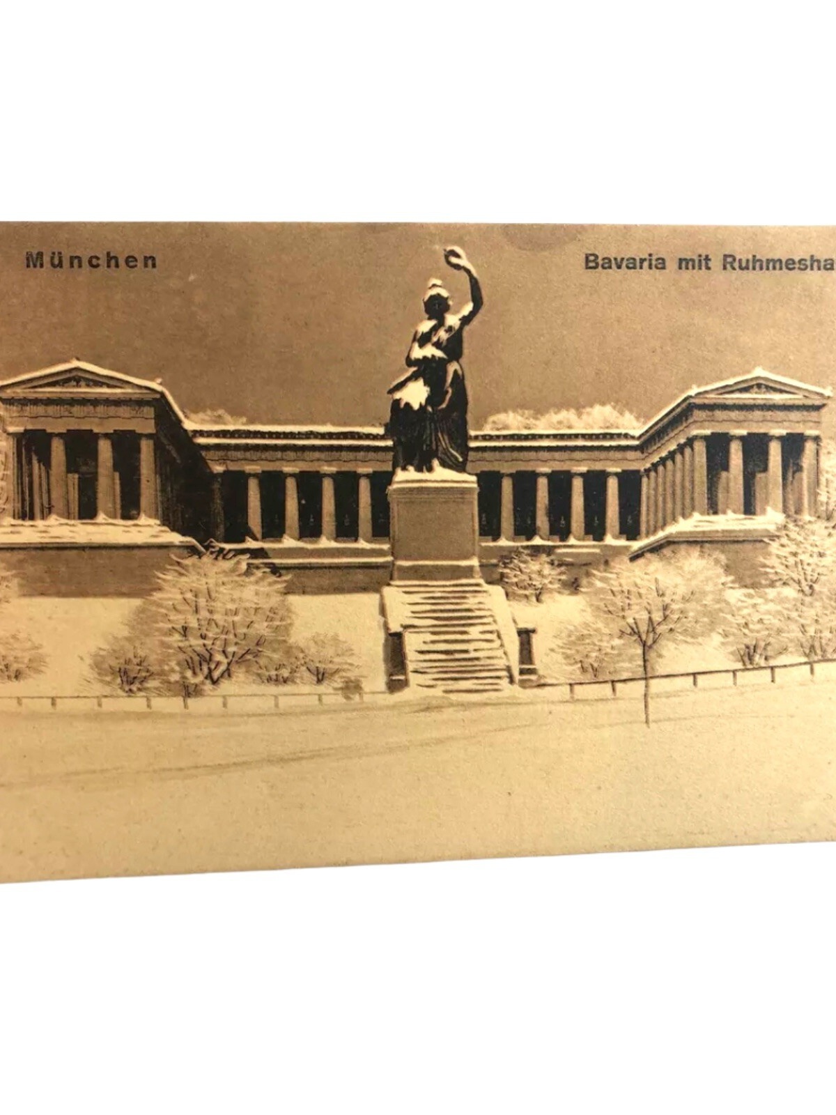 München Bavaria mit Ruhmeshalle. 20255