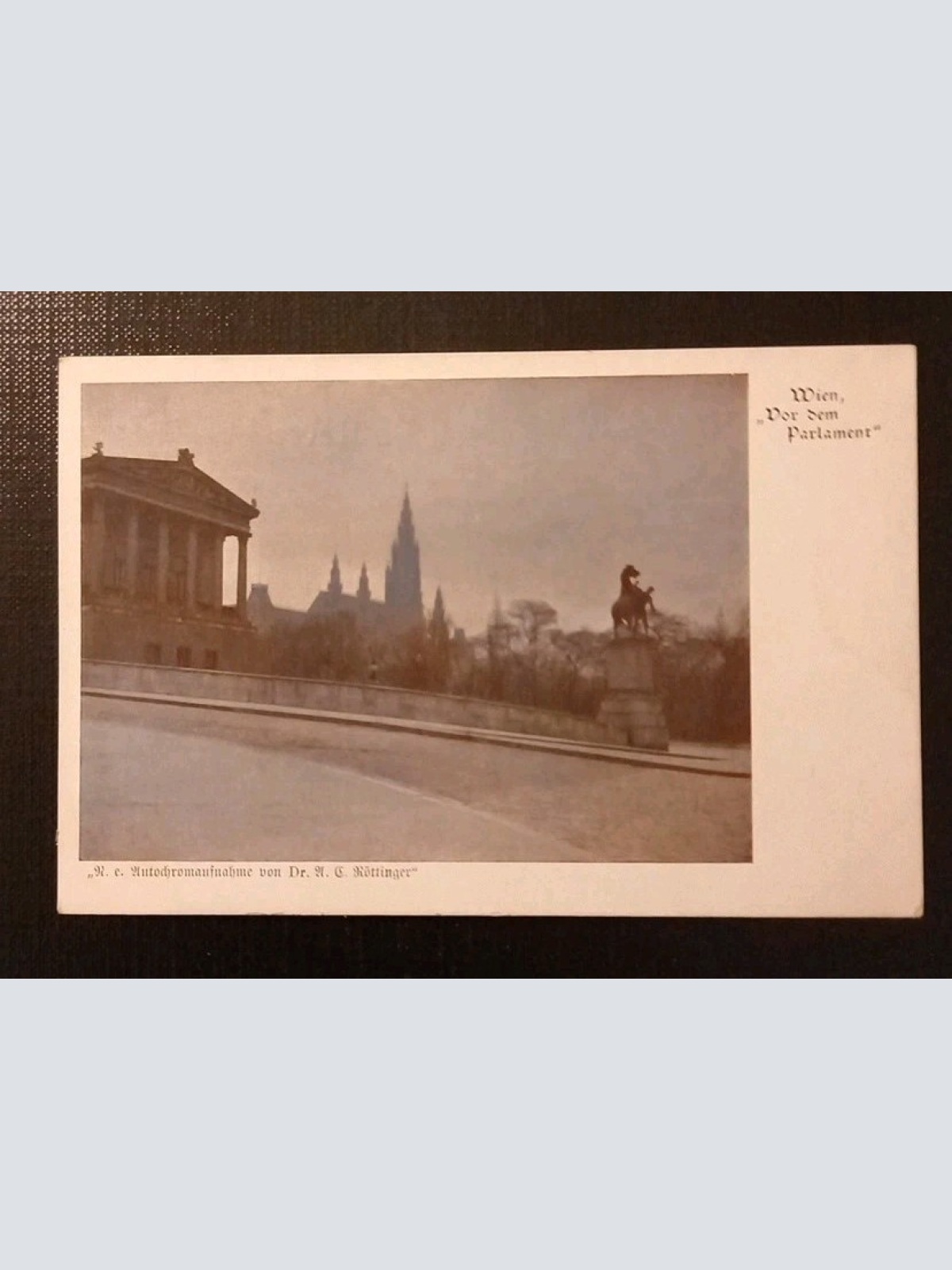 Wien Vor Dem Parlament Gr