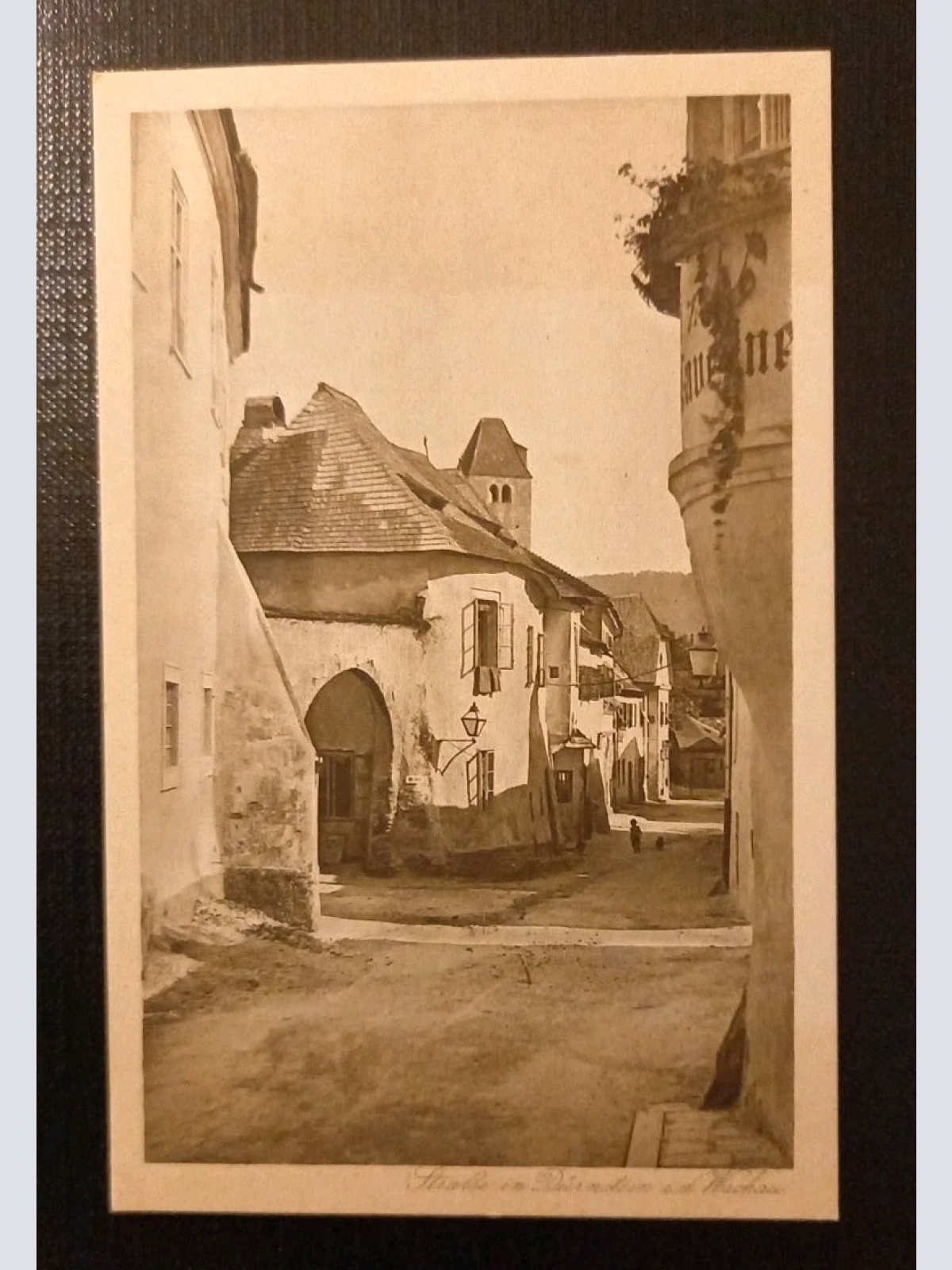 Straße In Dürnstein In Der Wachau Gr