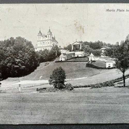 Maria Plain b. Salzburg Wallfahrtskirche Basilika Berg Baum Österreich 410817 TH