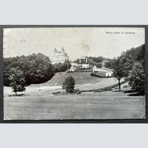 Maria Plain b. Salzburg Wallfahrtskirche Basilika Berg Baum Österreich 410817 TH