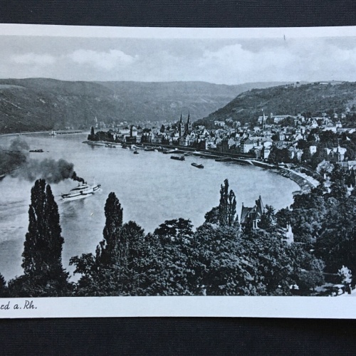 Boppard Stadt Rhein Fluss Dampfschiff Rheinland-Pfalz Deutschland 4006521 TH