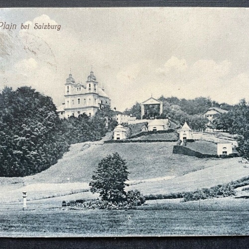 Maria Plain b. Salzburg Wallfahrtskirche Basilika Berg Baum Österreich 410816 TH