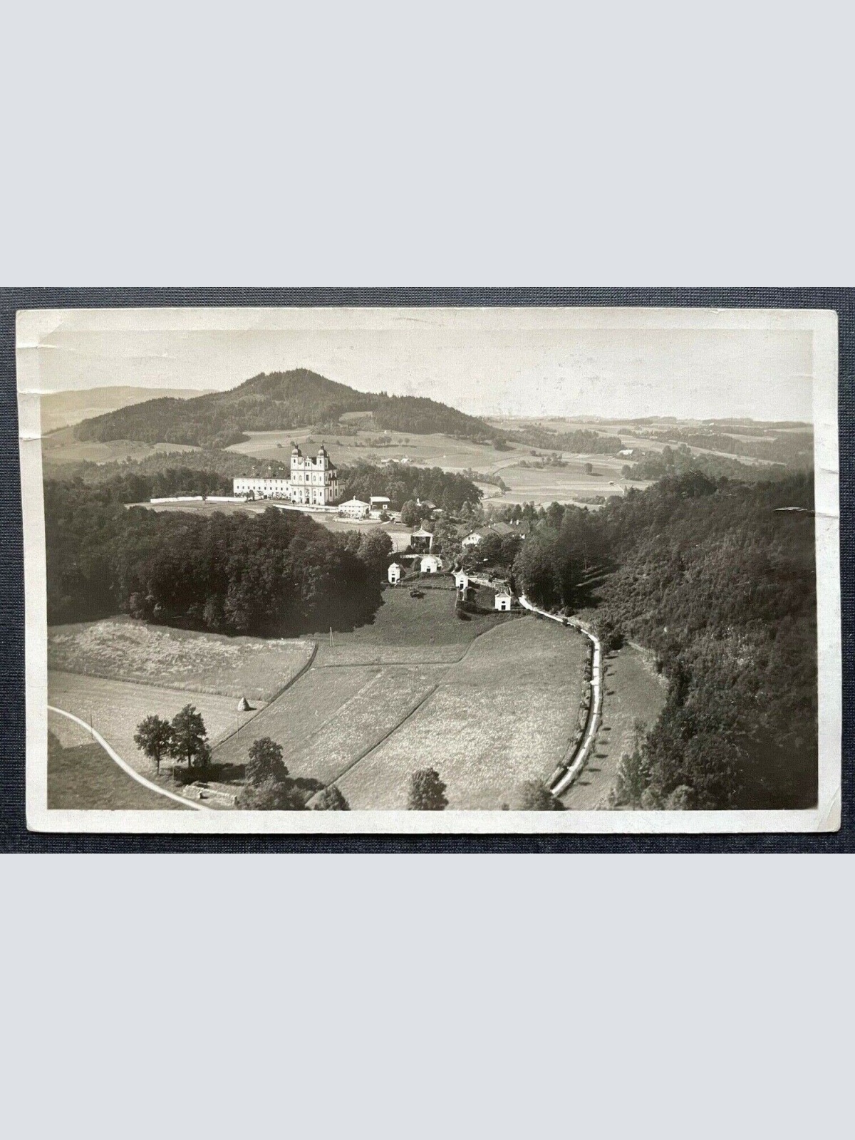 Blick Maria Plain b.Salzburg Wallfahrtskirche Basilika Berg Österreich 410815 TH