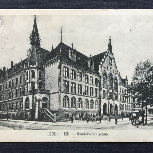 Köln Rhein Handels-Realschule Kutsche Nordrhein-Westfalen Deutschland 4006721 A
