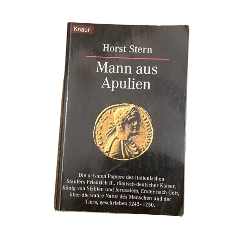 4322 Horst Stern MANN AUS APULIEN: ROMAN +Abb Knaur Verlag