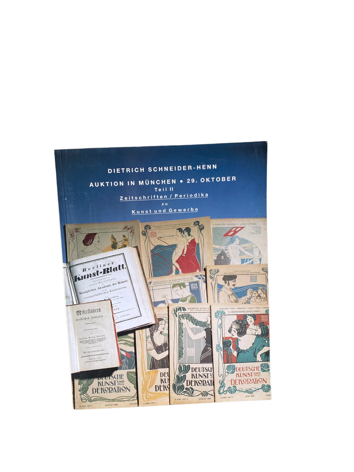 4508 Dietrich Schneider-Henn AUKTION IN MÜNCHEN 29. OKTOBER 1993. TEIL II, ZEIT