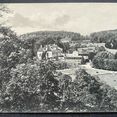 Schloss Hellbrunn Park Garten Weiher Baum Wald Salzburg Österreich 410867 TH