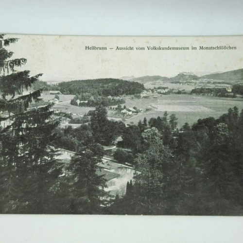 Salzburg Hellbrunn Aussicht vom Volkskundemuseum 50409