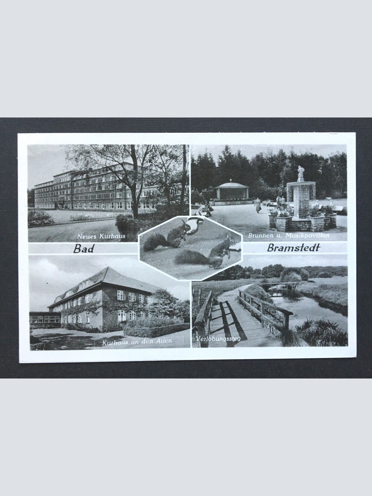 Bad Bramstedt Collage Pavillon Kurhaus Schleswig-Holstein Deutschland 4006621 TH