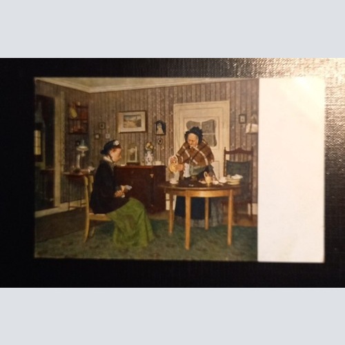 Kaffeebesuch 2 Damen Am Tisch 400747 Ga B