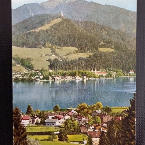 Ansichtskarte Bayern Bad Wiessee Am Tegernsee 410416 Ga E