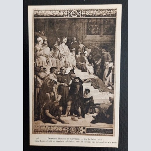 Peintures Murales Du Pantheon Saint Louis  Rend La Justice 650255 Ga E