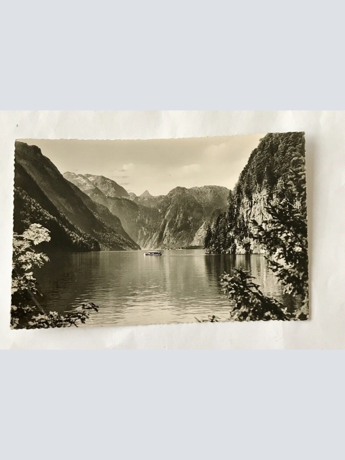 AK, Berchtesgaden, Königssee, Malerwinkel, (20035 BW)