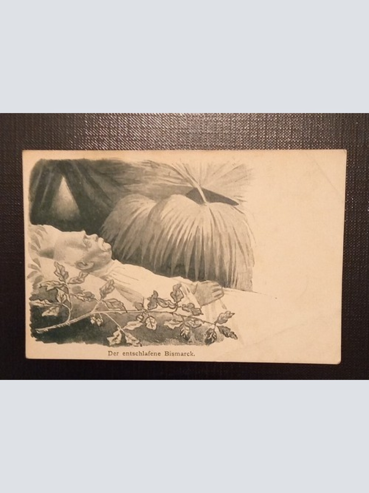 Der Entschlafene Bismarck 0130 Ga E